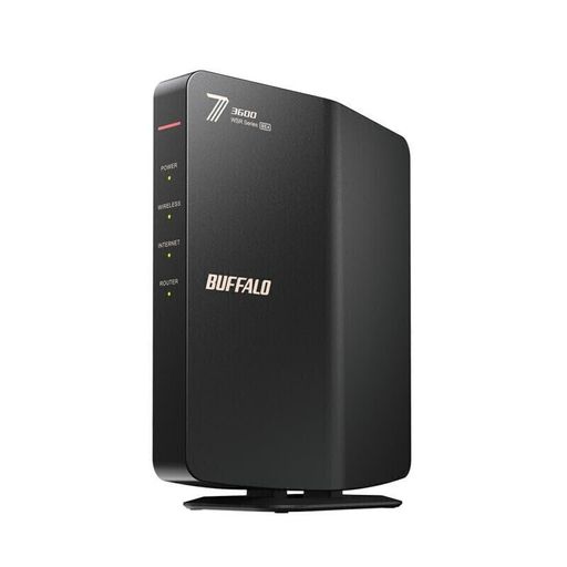 緩衝装置置き目 Wi-Fi 7(11be)相応うデュアルダンス楽隊Wi-Fiルータ WSR3600BE4P-BK