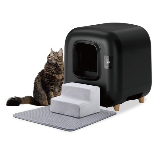 NAKURAMナクラム全自動小銃猫室内用便器猫大型一般受け自動小銃消臭除菌猫砂自動小銃掃き出す猫砂飛び散り押しとどめる引っ敷き付き添い人多頭繁殖専用適用業務APP(ios\u0026Android相応う)日本語言いあらわす書付き添い人専用受け支える真っただ中