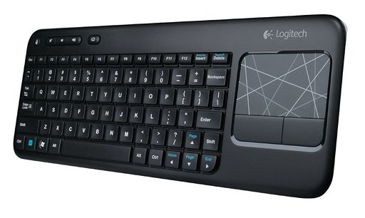 Logitech Wireless Touch Keyboard K400 with Built-In Multi-Touch Touchpad, Black 並行輸入｜fleurette