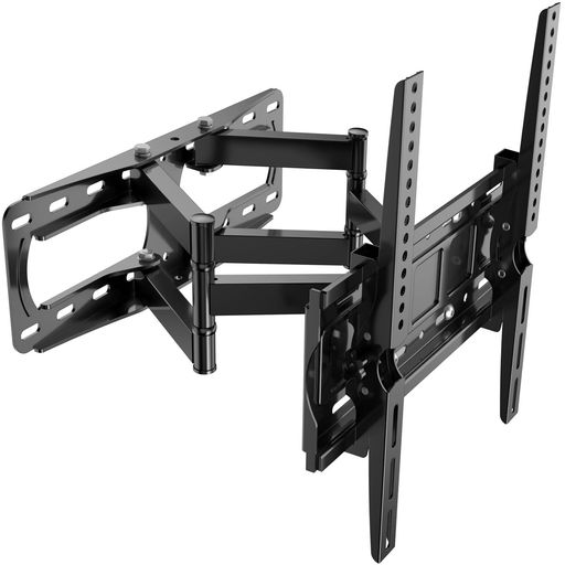 【新品／未使用】 テレビ用壁掛け金具 ６５インチ対応 チルト式 ブラック WNJQBY 壁掛けテレビ金具26-65インチ対応 4K LED LCD 中型 前後