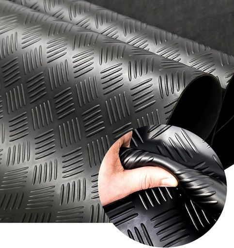 uyoyousガレージマットゴムシート滑り止め100x500珊厚さ3粍パーキング場用車宿り立ち会い場製造用・営利主義用鉄道車両保護すること耐久性 その他-木材・建築資材・設備-花・ガーデン・DIY