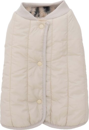 アニマルファーペット用リバーシブルベストStassuタッス2WAY無地ヒョウ柄AnimalFur168-6793A2