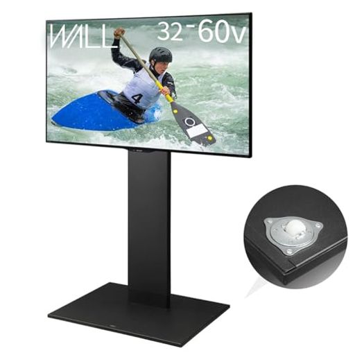 EQUALSイコールズテレビ台独立独歩型テレビ受像機照明ランプWALLV2CASTER御機嫌手合い32型～60型相応う繻子黒いこと
