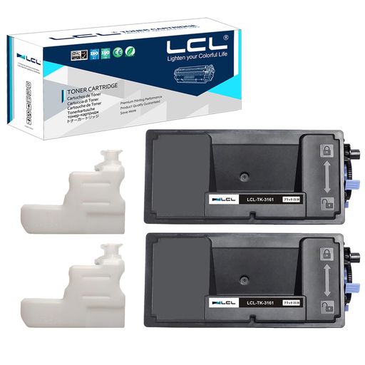 LCL Kyocera用 京セラ用 TK-3161 (2風呂敷き包み 黒いこと) 取り替えっこトナーカートリッジ 相応う機種:ECOSYS M3645idn P3045dn