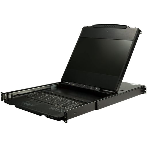 StarTech.comKVMコンソール/仕合わせマウント型/1界面/17in管する/1U/DVI・VGA/1080pRKCOND17固定ディスク
