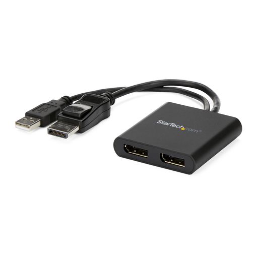 StarTech.comDisplayPort-2xDisplayPortマルチモニタースプリッタ2界面MSTこしきDP1.2MSTDP122DP