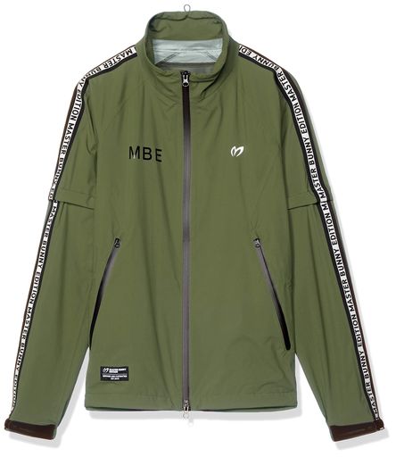 [マスターバニー] メンズ レインウェア ジャケット 【継続定番商品】(耐水・透湿・防風) / 雨 ゴルフ / 758-0988401 メンズ 180_カーキ 日本 6 [XL] (日本サイズXL相当)｜fleurette