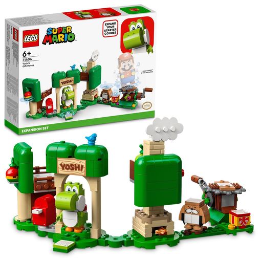 レゴ(LEGO)スーパーマリオヨッシーとワクワクおくりもの立ちはだかる71406手あそびブロックプレゼントテレビゲーム御坊っちゃんうしろ帯6歳以上
