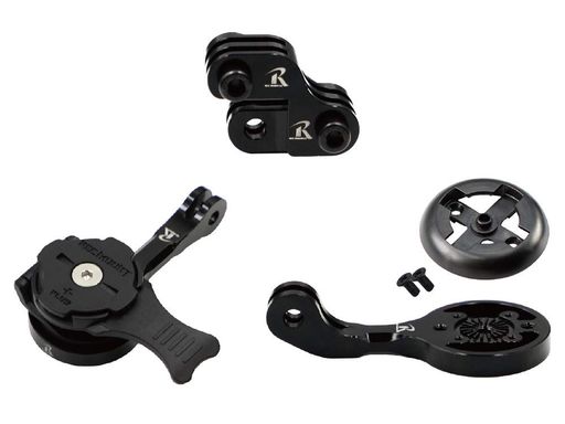 [レックマウントプラス]トレックボントレガーブレンダーシステム専用トリプルアダプターセット取付位置(CS)レザイン用組合せ2【DGP5+HED1-LEZ+TREK3-R+】「アダプターのみ、別途専用ケース必…