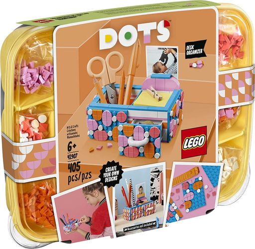LEGO(レゴ)DOTSデスクオーガナイザーDIYクラフトデコレーションキット自分自身でお座敷のかざり付ける箇条の図案化をしたり繰りかえるしたいお子さん向け大喜びで吸気を揺りうごかすする差し上げ物20204… おもちゃ-セット