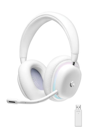 LogicoolG(ロジクールG)ゲーミングヘッドセットG735BluetoothLIGHTSPEEDワイヤレス3.5mmジャック3種類の接続対応LIGHTSYNCRGB着脱式BLUEVO!CEマイク273g軽量PC