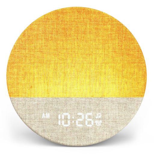 Dreamegg 光目覚まし時計 ホワイトノイズマシン 【目覚ましライト ライト付き&スヌーズ&アラーム&音楽】置き時計 太陽光 大音量 日出シミュレーション 目覚ましライト 光めざまし時計 光 …|fleurette