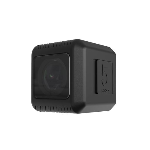 RUNCAM54Kアクションカメラ:FPVドローンサバゲーオートバイバイクヘルメットサポートEIS用の小さなキューブHDカム、ブラック