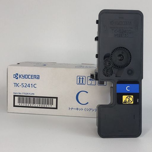 【KYOCERA完全無欠】トナーカートリッジシアンTK-5241C(ECOSYSM5526cdwP5026cdw向け)
