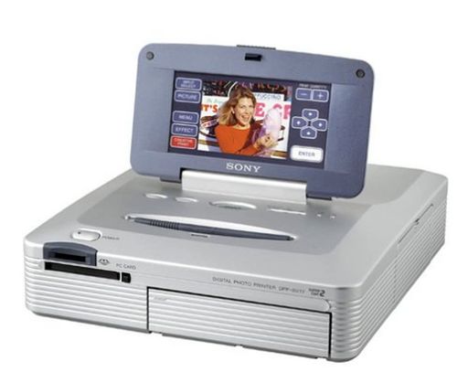 SONYDPP-SV77デジタルフォトプリンター折りたたみモニター付き