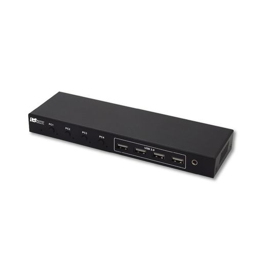 ラトックシステム4K60HzHDMIパソコン切替器4台RS-460UH-4KKVMスイッチPCCPU切り替えモニター