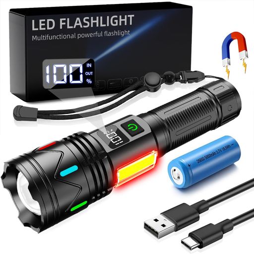 U23 多機能 LED懐中電灯 長寿命トーチ ポータブル 照明 LEDライト USB直接充電式 IPX-8防水 6つの使用モード、消防救急、 楽天市場】LIGHTFEU23多機能LED懐中電灯長寿命トーチポータブル