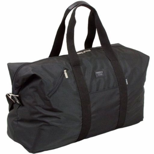 (サドル)SADDLE大型ナイロンボストンバッグ60cmショルダーベルト付内側撥水コーティングNo.11197(クロ)