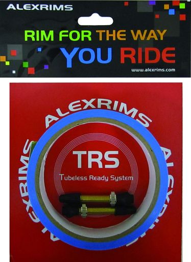 アレックスリムズ(ALEXRIMS)自転車ホイールパーツチューブレスレディキットテープ幅22mmリムテープ2本バルブ2個862121
