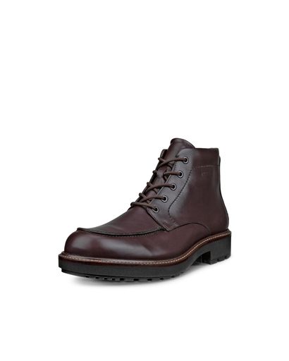 [エコー] METROPOLE OSLO メンズ 本革 アンクルブーツ GORE-TEX 防水 EU40｜fleurette