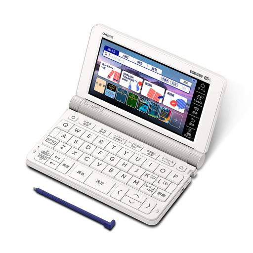 カシオ(CASIO)電子辞書 大学生 外国語強化 XDSX9810WE 200コンテンツ キャンパス 講義 単位取得 XDSXN981WEクロス付|fleurette