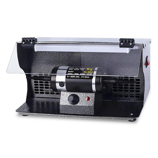 ZruiXuan 卓上製粉機 都合よい製粉機 ミニ両頭製粉機 110V 長椅子製粉機 高確かさみがき上げる 静音腹積もり DIY 金属元素 大工仕事 貴石みがき上げる 低騒々しい音 0-8000rpm ポリッシャー