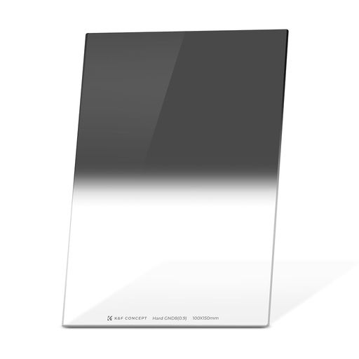 K&FCONCEPTハーフNDフィルター角型GND8GND0.9ハード減光フィルター光学ガラス製色彩効果用100*150*2mm
