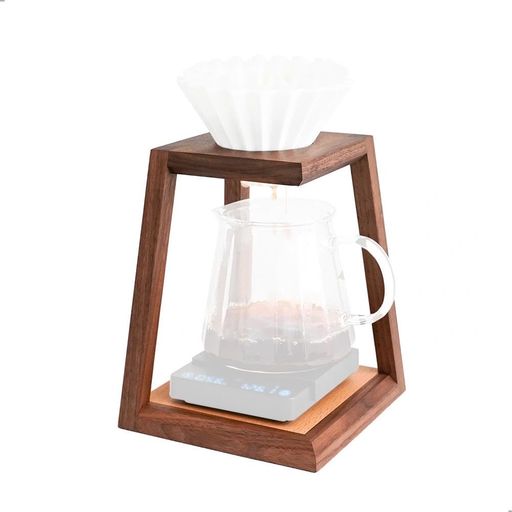 watchgetコーヒードリッパースタンド木製ドリッパーホルダーコーヒードリップハンドドリップ珈琲コーヒー用品(スタンド単体)