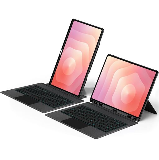 縦/横置き対応TabS11Ultraキーボードケースタッチパッドバックライト付きマグネット式分離式シャオミカバーギャラクシーTabS11Ultra14.6インチ用キーボード角度を自由に変更ケース磁気吸着SPen