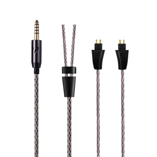 6N単結晶銅・銀メッキ TH900MKII TH610 対応アップグレード・ケーブル【プラグ 4.4mm 5極 バランス】ビバボ TH909 対応 交換用 リケーブル ヘッドフォン ケーブル｜fleurette