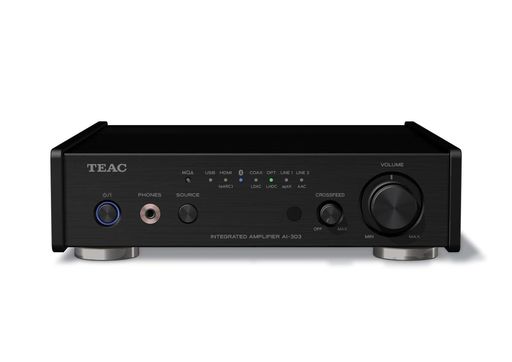 TEAC(ティアック)人工知能学-303-B黒いことUSBDAC/ステレオプリメインアンプ/受話器アンプリファイアー小型パウダーコンパクト/Bluetooth/HDMI-CECARC/eARC/MQA/ハイレゾ