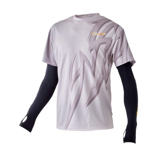 がまかつ(Gamakatsu)GM3760アルテマクールTシャツ(アームカバー付き)ライトグレーL