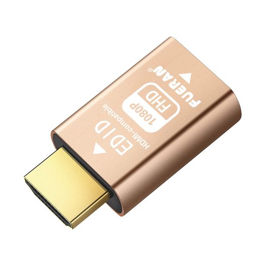 FUERANHDMI拡張表示標識データエミュレーターを通す、ビデオスプリッタ、スイッチとストレッチャーに用いられるフィットheadless-1920X1080?3840x2160@60hz(EDID1920*1080)