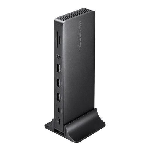 サンワサプライドッキングステーション(4K・HDMIx2画面最終生産物・ACアダプター付)USB-CVDK16