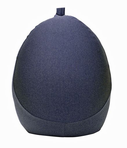 MOGU(モグ)プレミアムフィットチェア日本製身体が求めるビーズクッションへたりにくいパウダービーズ使用小型(約45x55x45cm)ネイビーカバー付きカバー洗濯可一人掛けキッズソファ座椅子軽…