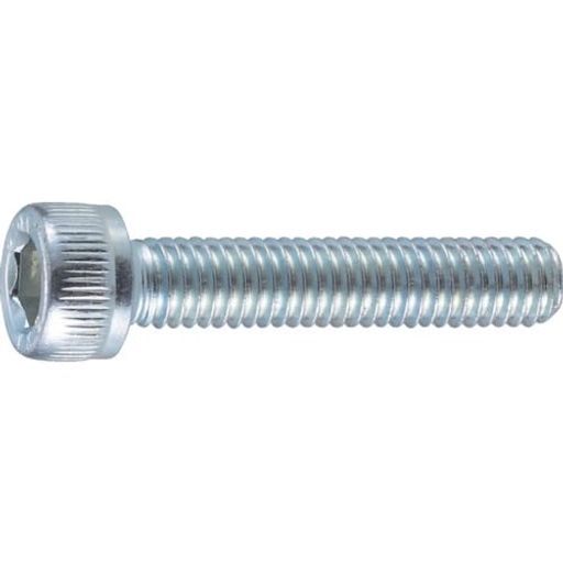 TRUSCO(トラスコ)六角穴付ボルトユニクロ全螺旋釘M3x1058本入B62-0310x10PK【入れもの売りわたす】