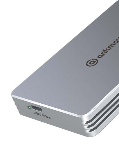 USB4M.2NVMeSSDケース高放熱40GbpstoNVMePCI-eM-Key(B+MKey)2280ANKMAXUC4M2超高速Thunderbolt3/4USB3.2/3.1/3.0互換性ありポータブル