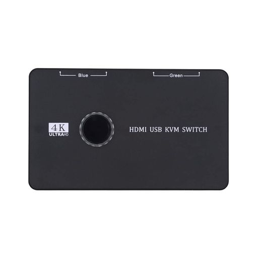CableccKVMUSB2.0とHDMI4KスイッチセレクタデュアルPC共有モニタHDTVUSBポートキーボードマウススキャナプリンタ