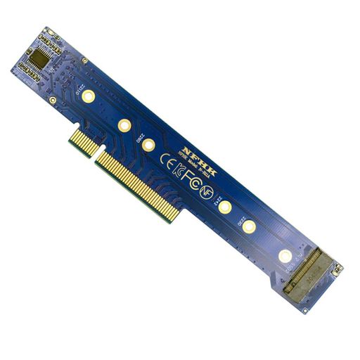 Cableccデュアル2XNVMEM.2SSD-PCIEExpressGen4X8X16RAIDカードVROCRaid0ハイパーアダプターロープロファイルブラケット付き