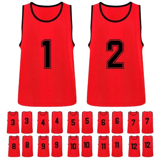 楽天市場】Matunoki 番号入りビブス ゼッケンベスト 背番号 チーム