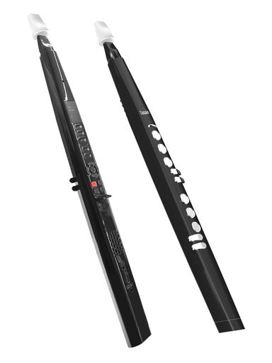 cossain EWI 管楽器 midi電子サックス 13トーン 笛の指法とサックスの指法 高低八度切替 エアブロー感度 リチウムバッテリー Bluetooth&MIDI 教師 大人 高齢者|fleurette
