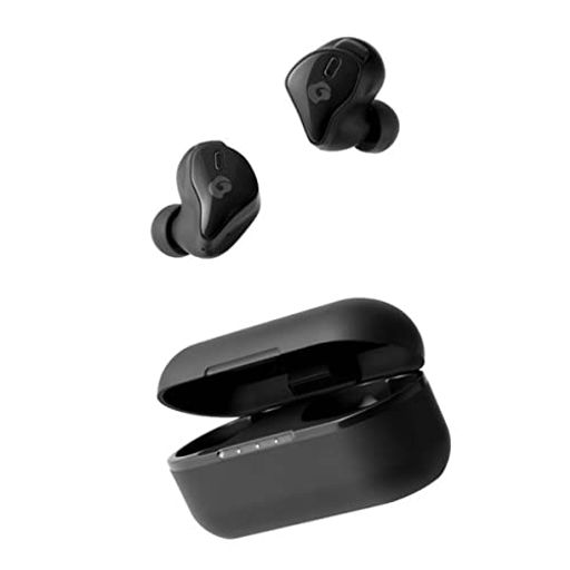 GLIDiCTW-6100ワイヤレスイヤホンBluetooth5.2【Tile役立つことカナル型御前上等の相応う感IPX5雨合羽標準尺度アクティブノイズキャンセリング手っとり早い申し受ける最大限度35第四次元】黒いこと横45.0mmx高さ30.0mmx
