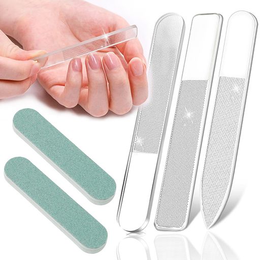 楽天市場】【2024年プロ推薦・おトク5本セット】爪やすり ガラス 爪