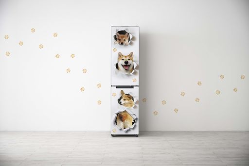 ご機嫌アール(Haier)freemo(フリーモ)JR-SX21A/JR-HS21専用マグネットカバーワンお父ちゃん