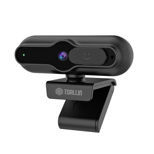 TOALLIN4Kウェブカメラゲーム用、1/2.5インチセンサー、1080P&60FPS、PDAFオートフォーカス、内蔵マイク、スライド式プライバシーカバー、ノートパソコン、会議、ストリーミング、ビデオ通話…