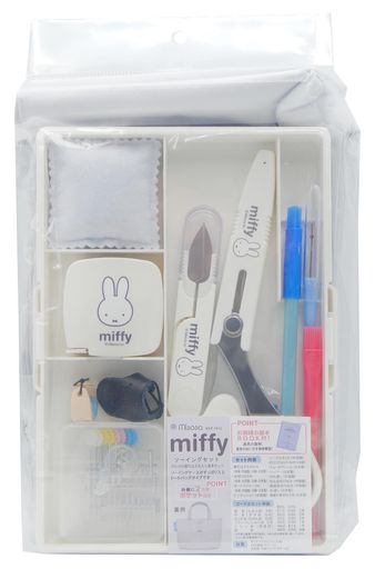 ミササ(misasa)ソーイングセットmiffyミッフィーファスナーバッグトートタイプNo.19001