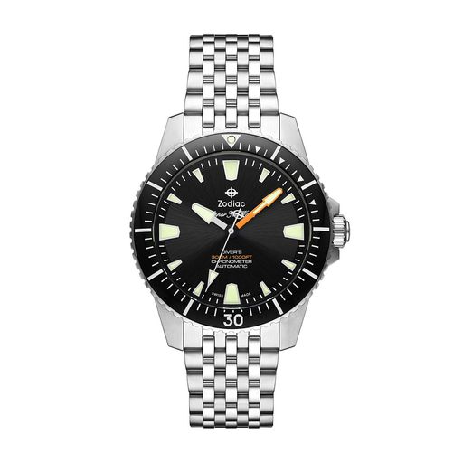 楽天市場】スイス製 ZODIAC ゾディアック Super Sea Wolf53