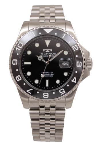 楽天市場】[テクノス]腕時計10気圧防水デイトT9C11MMメンズシルバー