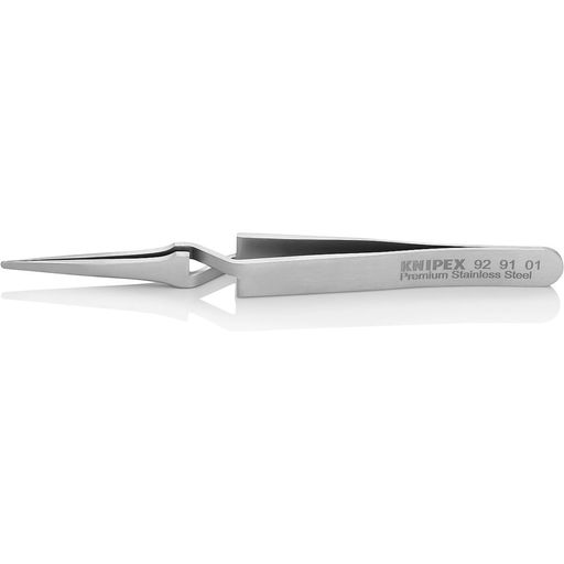 クニペックスKNIPEX120mm逆作用ピンセットINOX9291-01