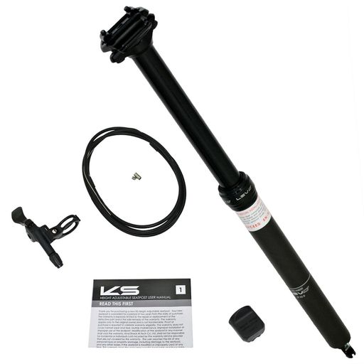 KindShockKSLEVCiCarbon30.9x490mmRemoteDropperSeatpostTravel175mmVH2793